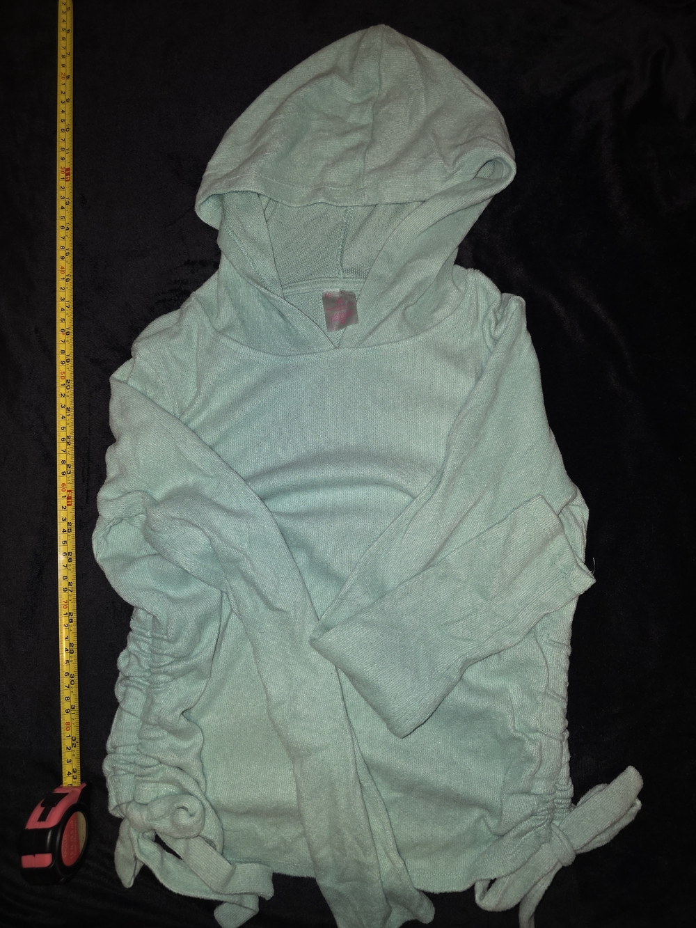 No Boundaries Light Mint Green Girls Hoodie Sweatshirt